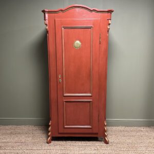 Antique Cupboard in Paprika Red