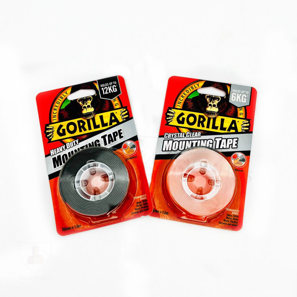 Gorilla Mounting Tape Heavy Duty Or Crystal Clear