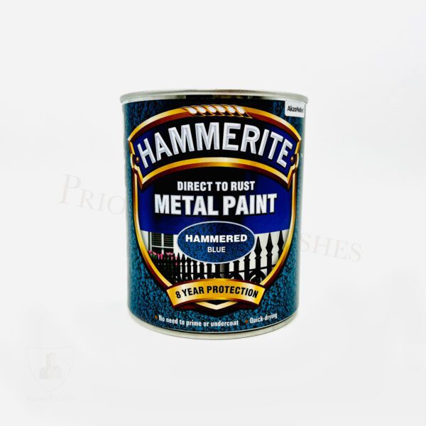 Hammerite Hammered Metal Paint - Blue