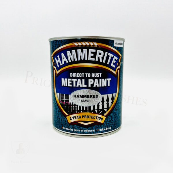 Hammerite Hammered Metal Paint - Silver