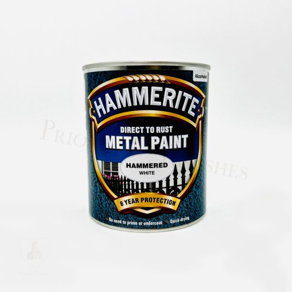 Hammerite Hammered Metal Paint - White