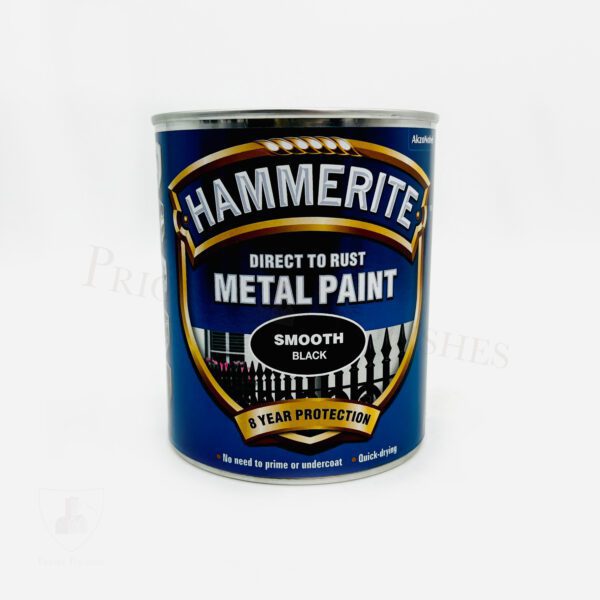 Hammerite Smooth Metal Paint | Smoothrite - Black