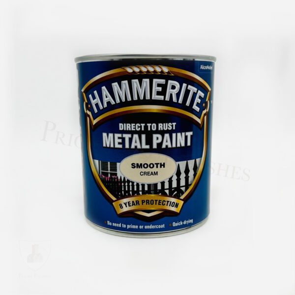 Hammerite Smooth Metal Paint | Smoothrite - Cream