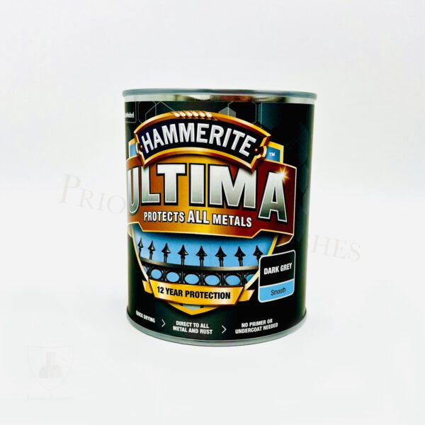 Hammerite Ultima - Dark Grey - Smooth