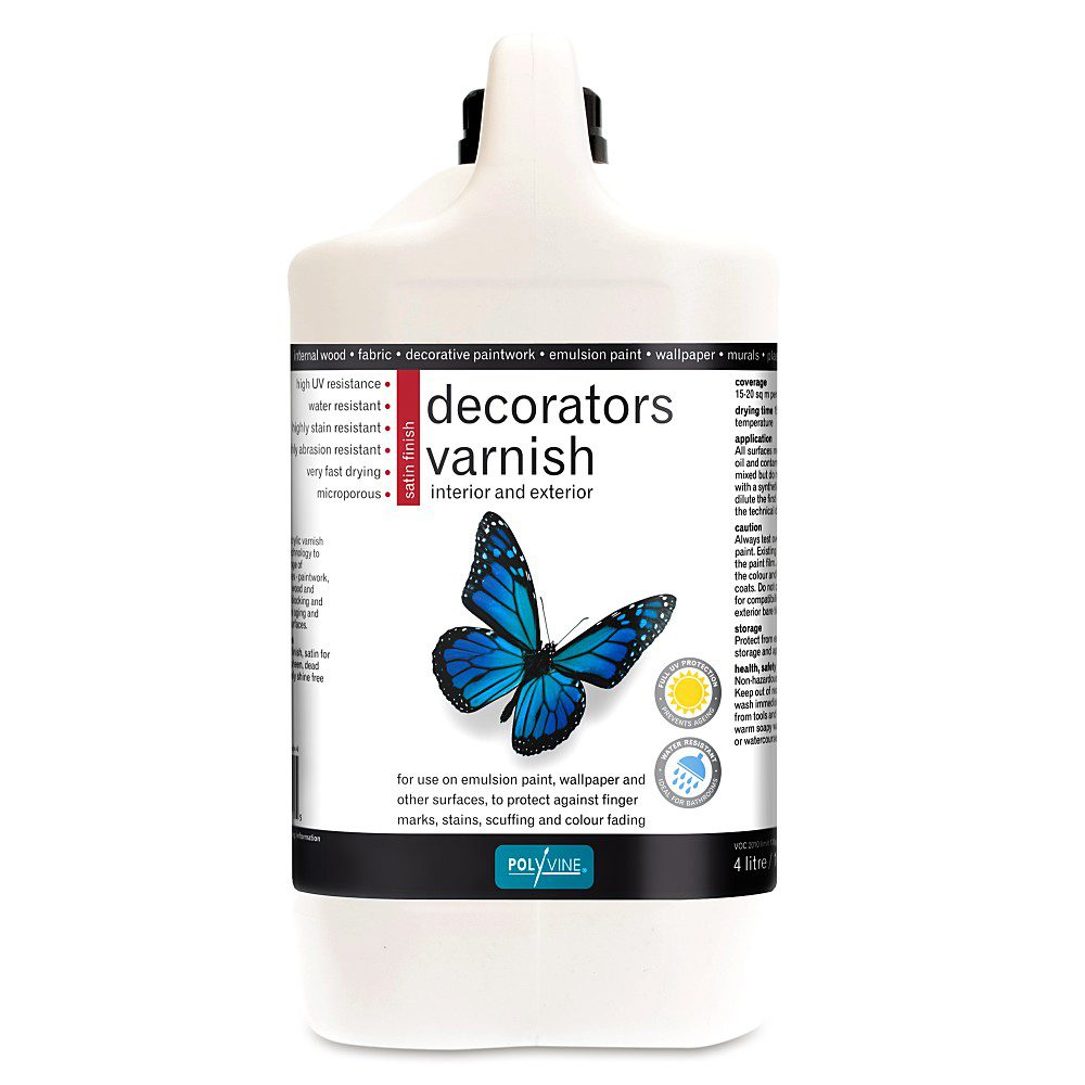 Polyvine Decorators Varnish - Satin 4L