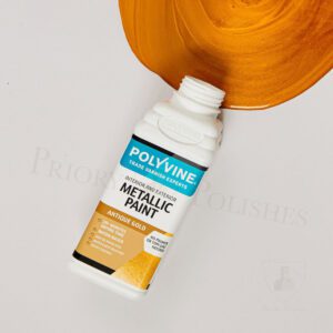 Polyvine Metallic Paint - 500ml - Antique Gold