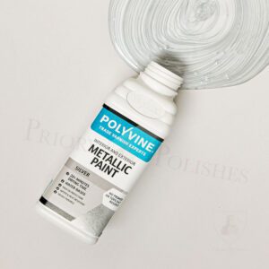 Polyvine Metallic Paint - 500ml - Silver