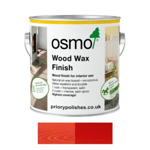 Osmo Wood Wax Finish Intensive Tones - 3104 RED