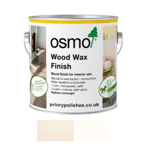 Osmo Wood Wax Finish Intensive Tones - 3188 SNOW