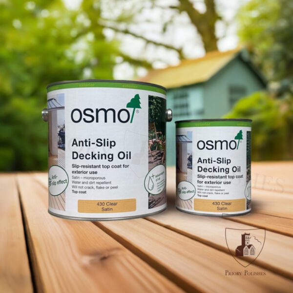 Osmo Anti slip Decking Oil Lifestyle Tins