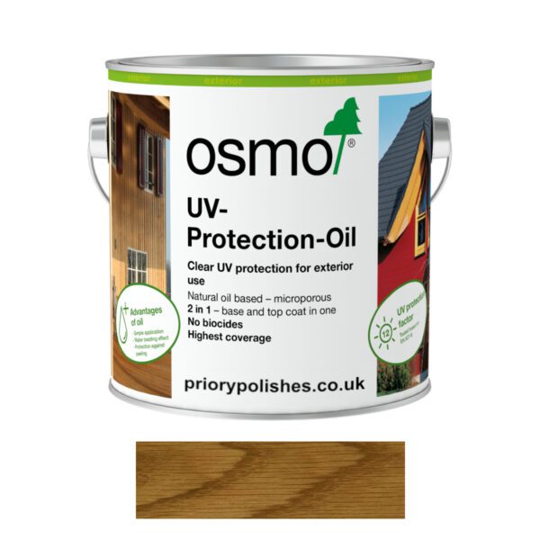 Osmo UV Protection Oil (Without Biocides) - 3071 Honey