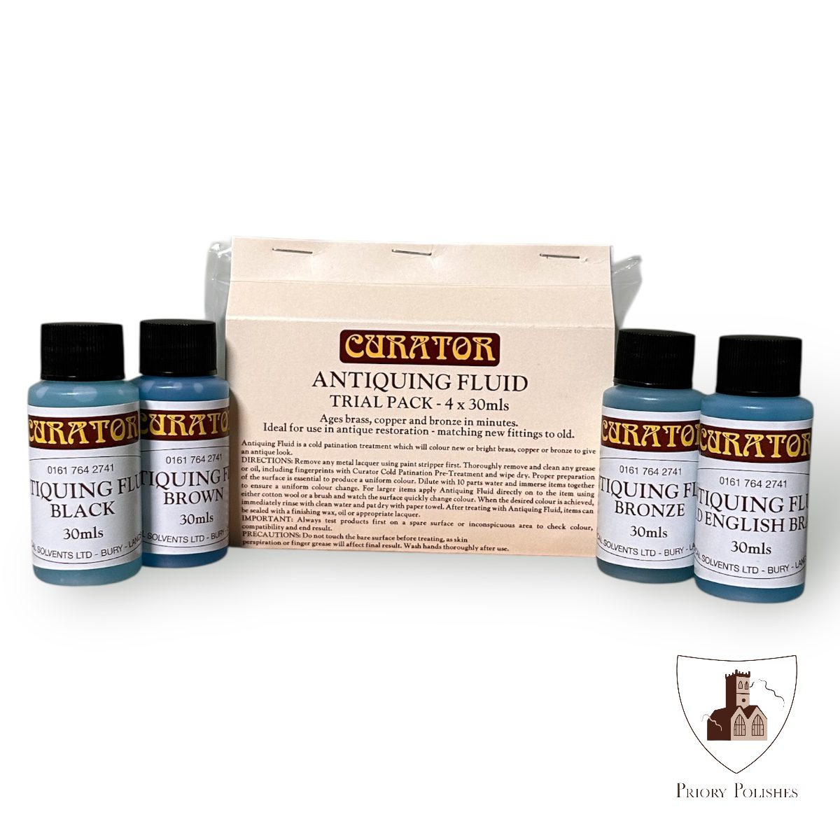 Curator Antiquing Fluid Trial Pack