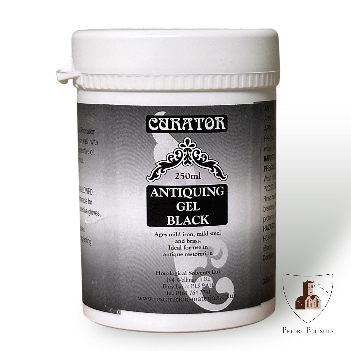 Curator Antiquing Gel Black