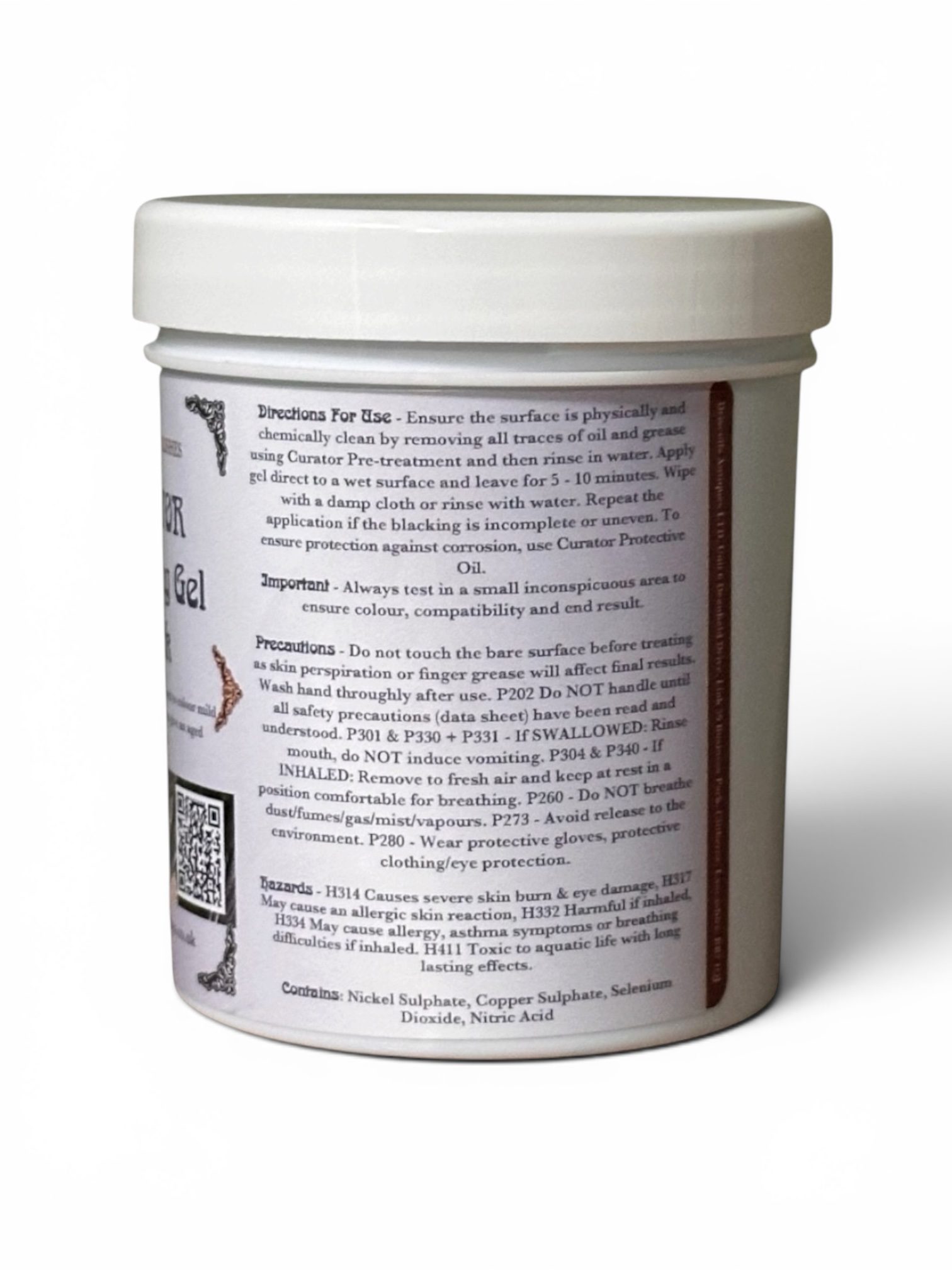 Curator Antiquing Gel Black